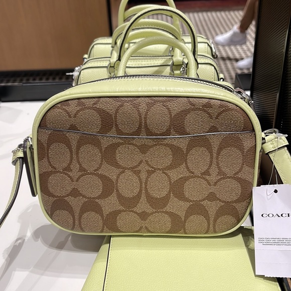 Coach Mini Jamie Camera Bag In Signature Canvas
SV/Khaki/Pale Lime - Picture 5 of 16